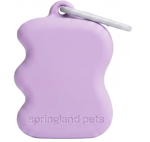 A dog and puppy training treat pouch