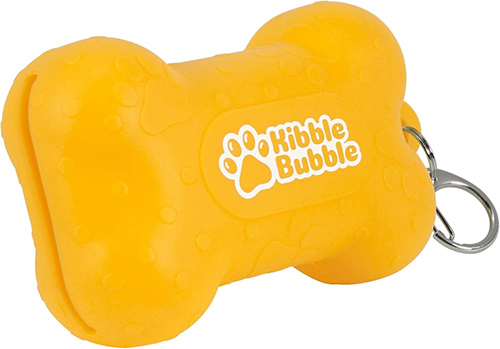 A dog and puppy training treat pouch